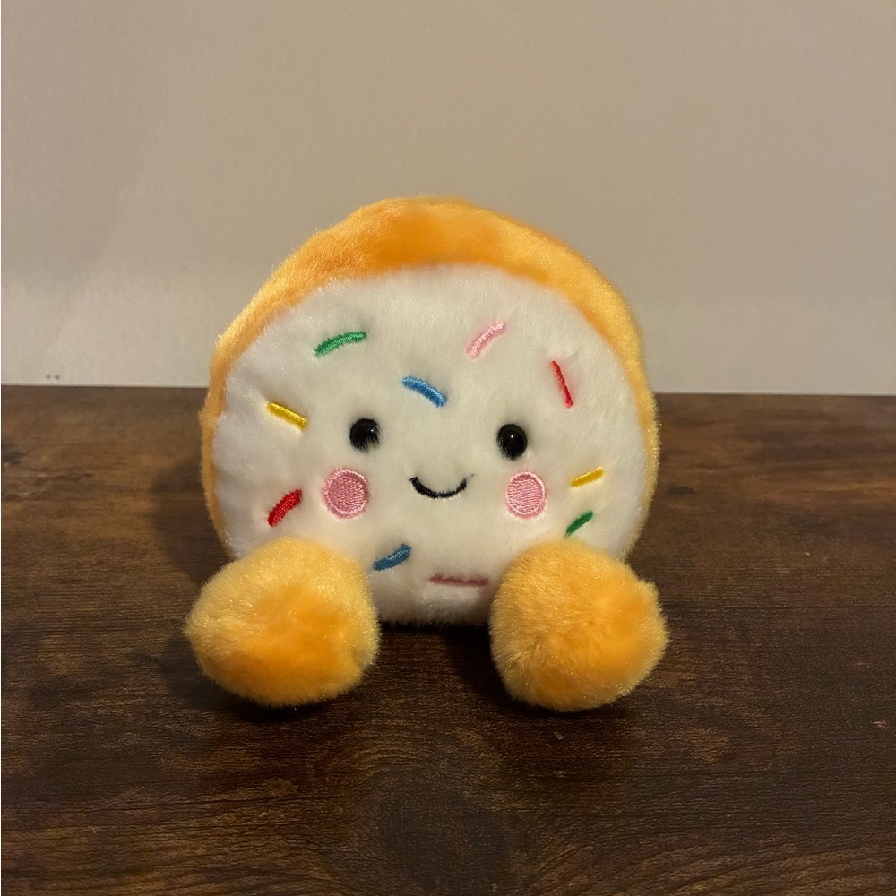 Palm Pals Rainbow Sprinkle Crumble Cookie Plush